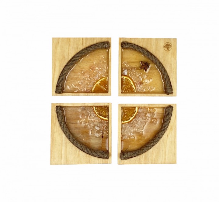 WOODEN CIRCLE PUZZLE - Kitchen games